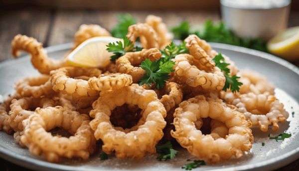 Calamars frits croustillants : recette facile pour un snack savoureux