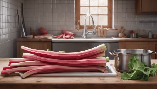 Optimiser votre congélation de la rhubarbe pour la conserver